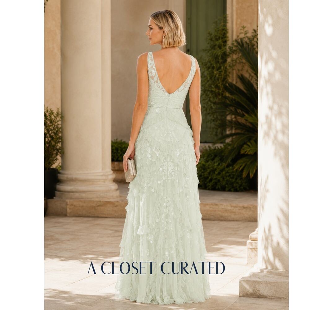 Mac Duggal 6 Green - Picture 2 of 10